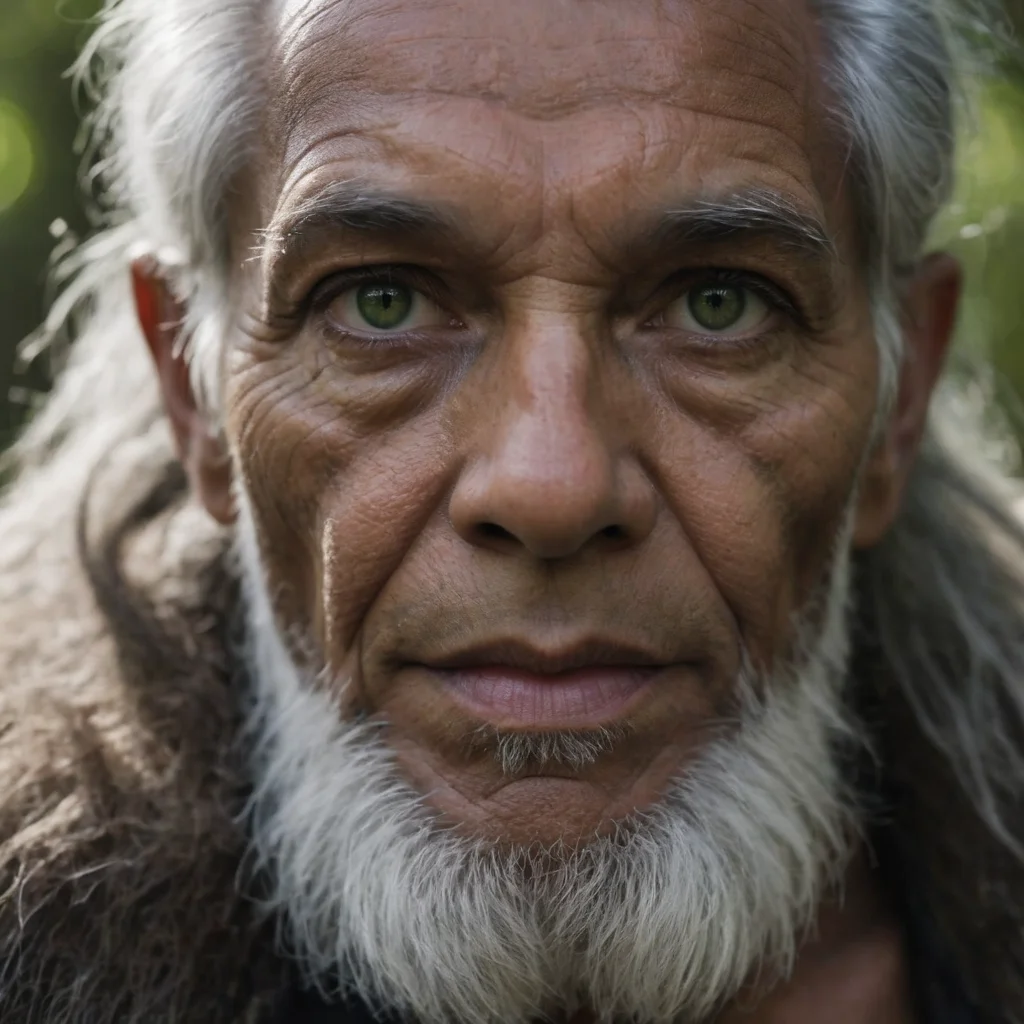 Witch doctor portret 6.